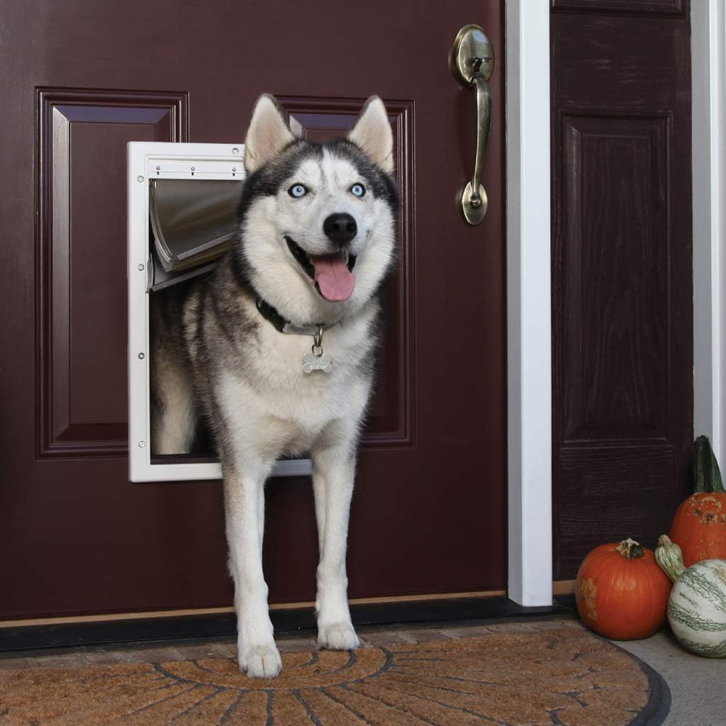 Large Plastic Insulated Pet Door S736138