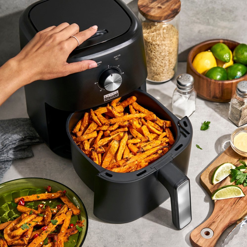 3-qt. Analog Air Fryer - Black B825101