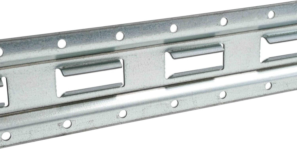 8 Pack 5' Vertical E-Track Galvanized Steel Tie-Down Rail H11115
