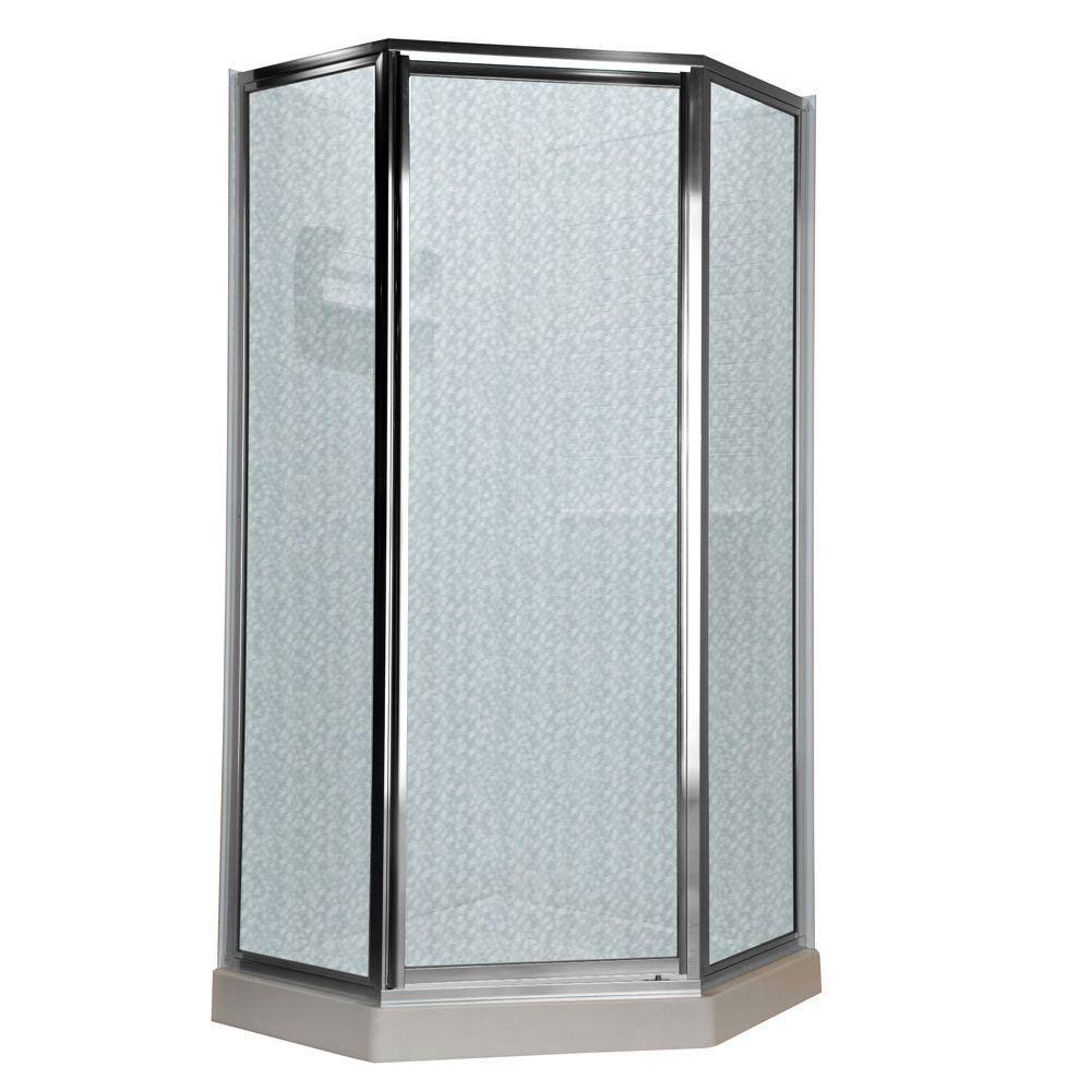 Silver Shower Door M335