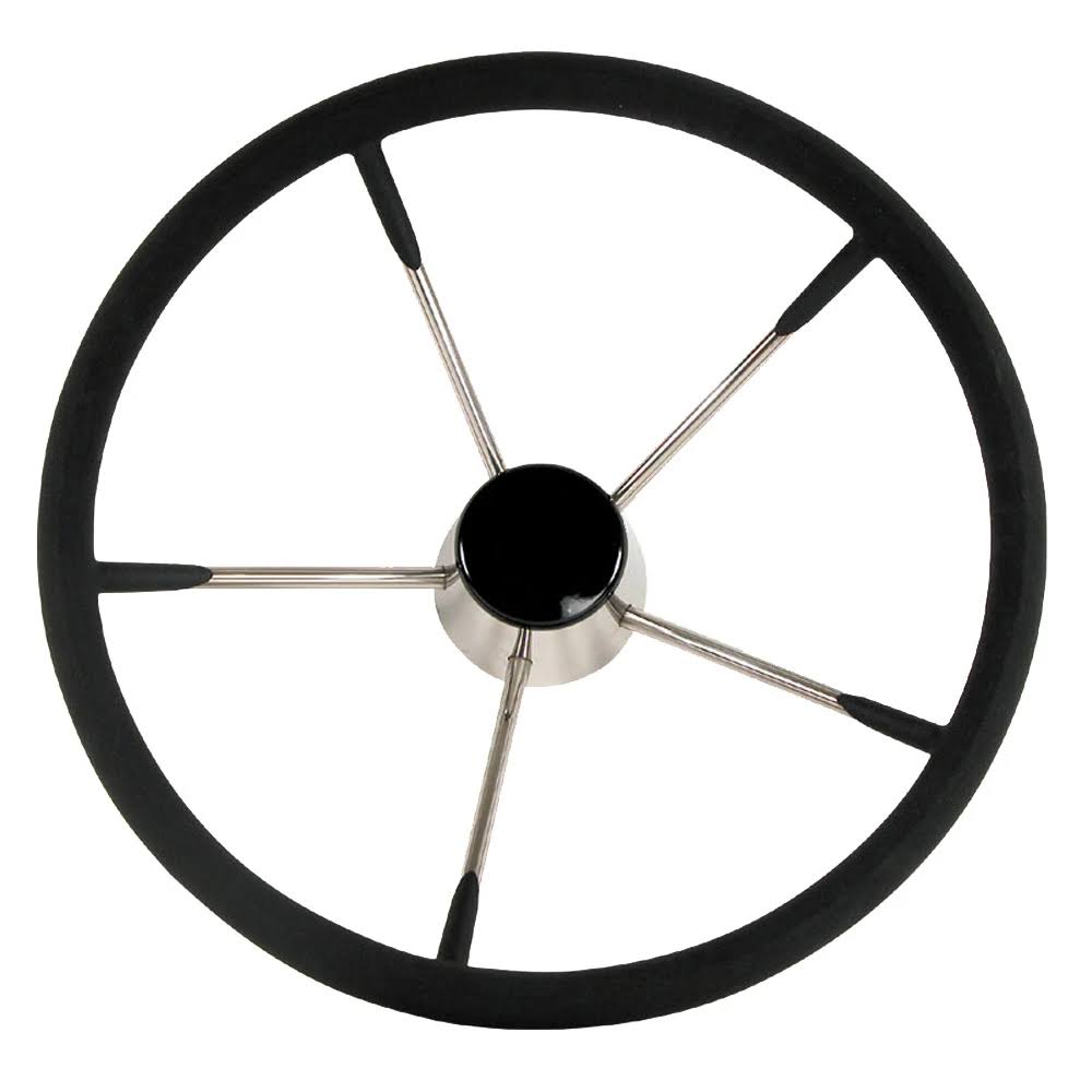 Black Foam Steering Wheel O619462