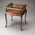 Olive Ash Burl End Table Y53594