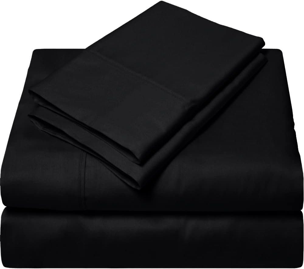 Mediterranean Blue Giza Cotton California King Size 16 Inches Extra Deep Pocket Bed Sheet Set U37487
