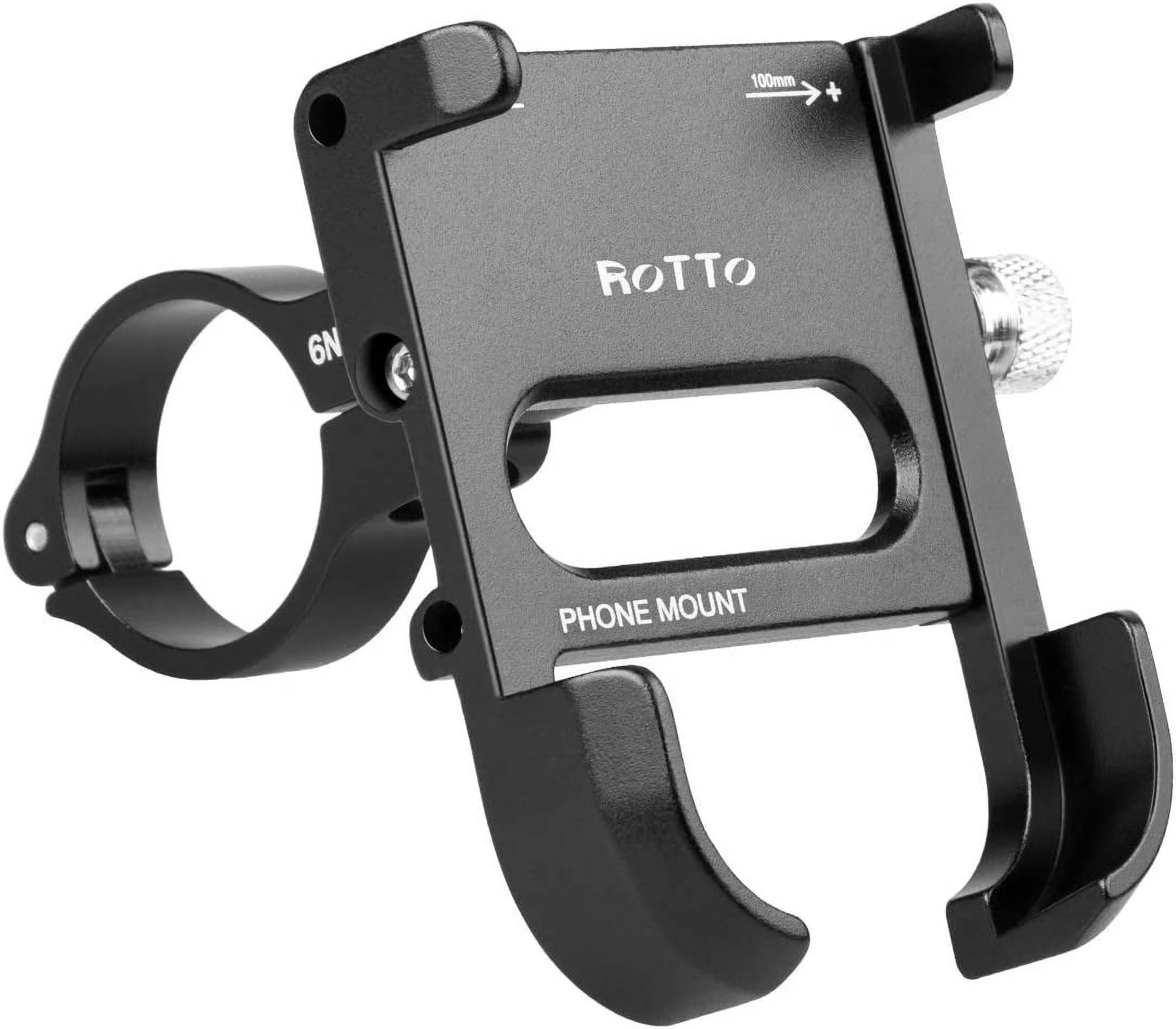 Bike Phone Mount Bicycle Motorcycle Cell Phone Holder All Aluminum with 360° Rotation X23503