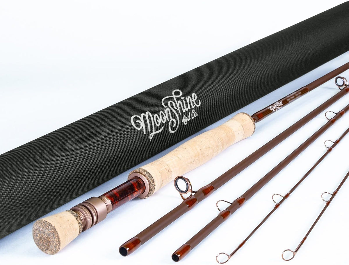 Fly Fishing Rod with Carrying Case and Extra Rod Tip Section T3590