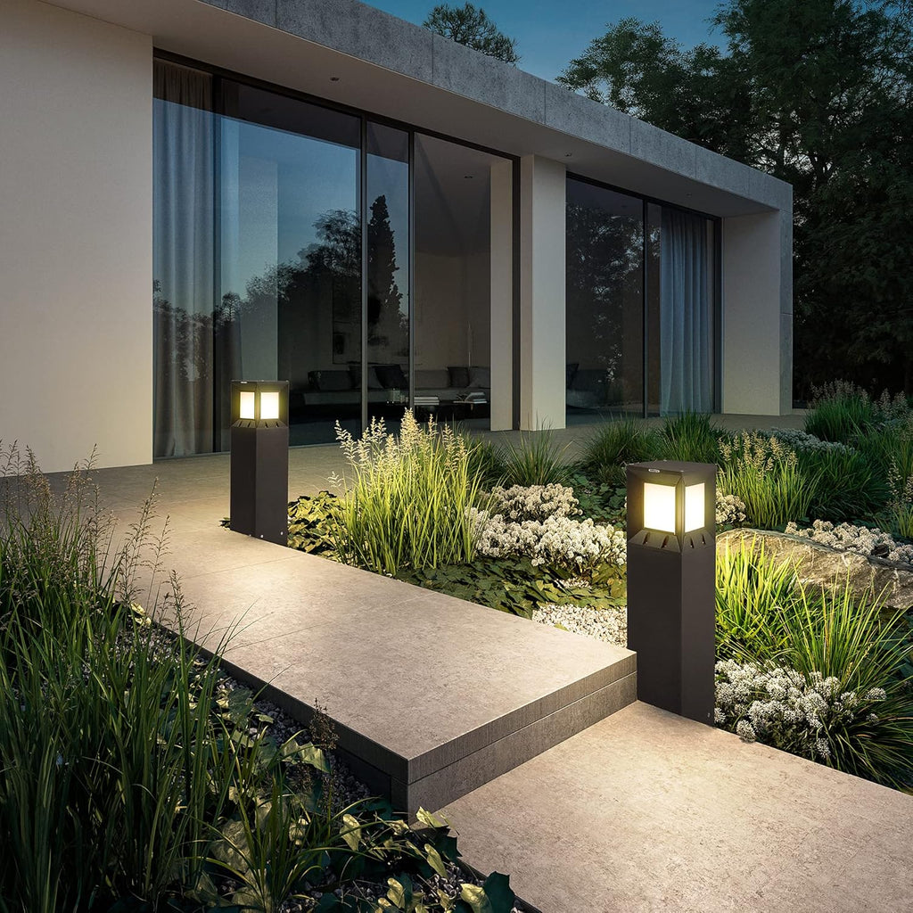 32 Inches Outdoor Bollard Light with IP54 Waterproof LED Lighting L77401