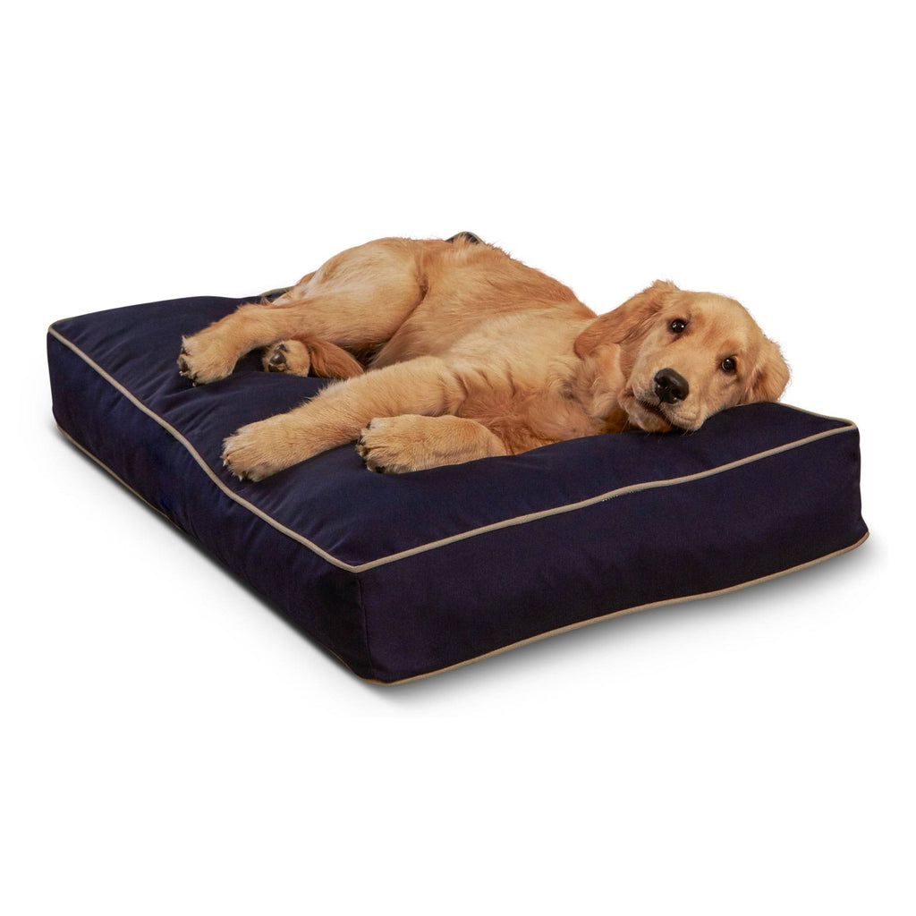 Navy Rectangle Indoor/Outdoor Dog Bed Z53684