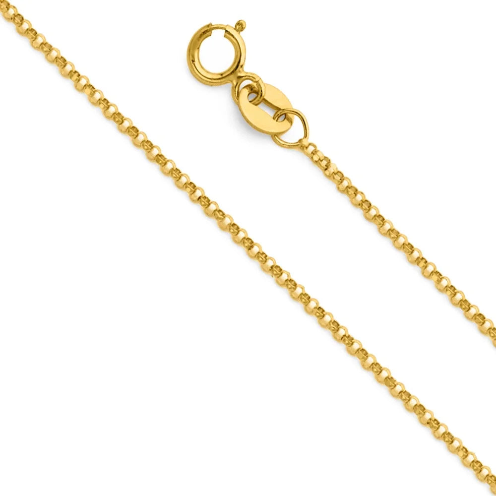 14K Yellow Gold Cherub Pendant with 16" Chain Necklace Z10500