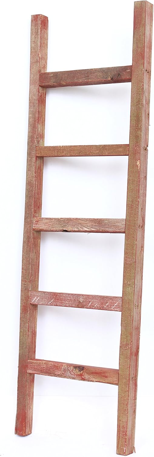 Rustic Farmhouse Decorative Ladder Z333172
