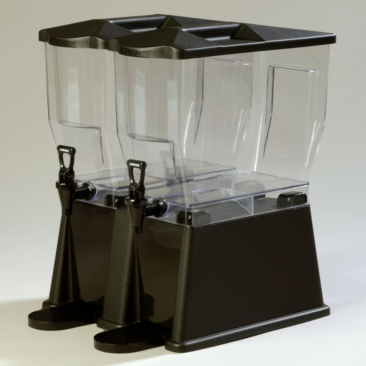 Twin Beverage Dispenser, 6 gal. Capacity, Black X284481