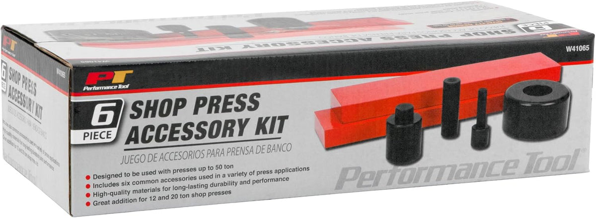 6-Piece Shop Press Accessory Kit T875523