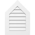 Peaked Top Surface Mount PVC Gable Vent I929