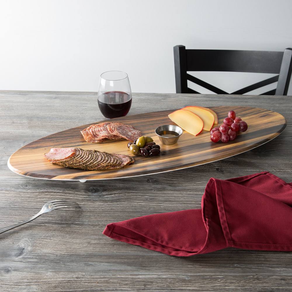 Oval Acacia Wood Serving Board R862