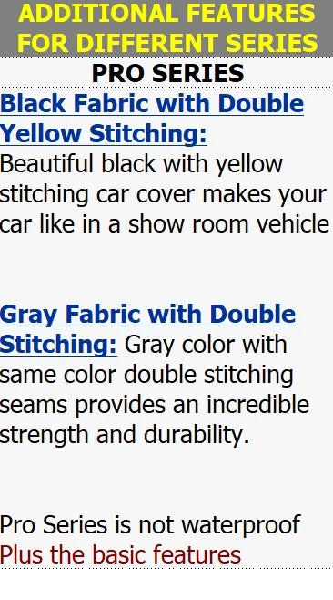 Black Car Cover C21647