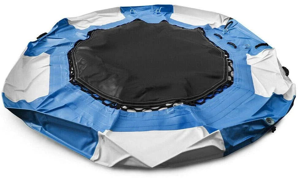 17Ft Inflatable Water Trampoline Bouncer Jump Float Platform 880lb F990637