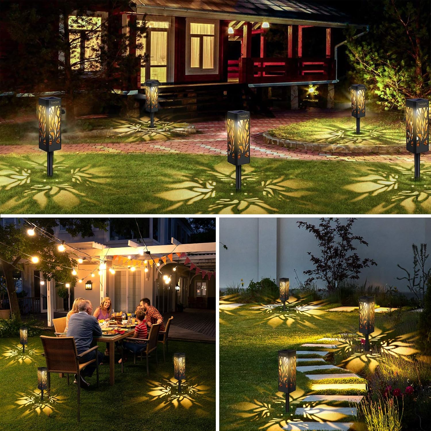 8 Pack Solar Pathway Lights U6519