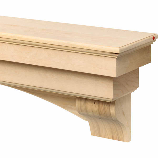 Unfinished Mantel Shelf 60x22 A992493