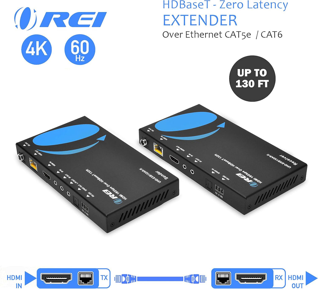 4K HDMI Extender over Single CAT5e/6/7 Cable C697790