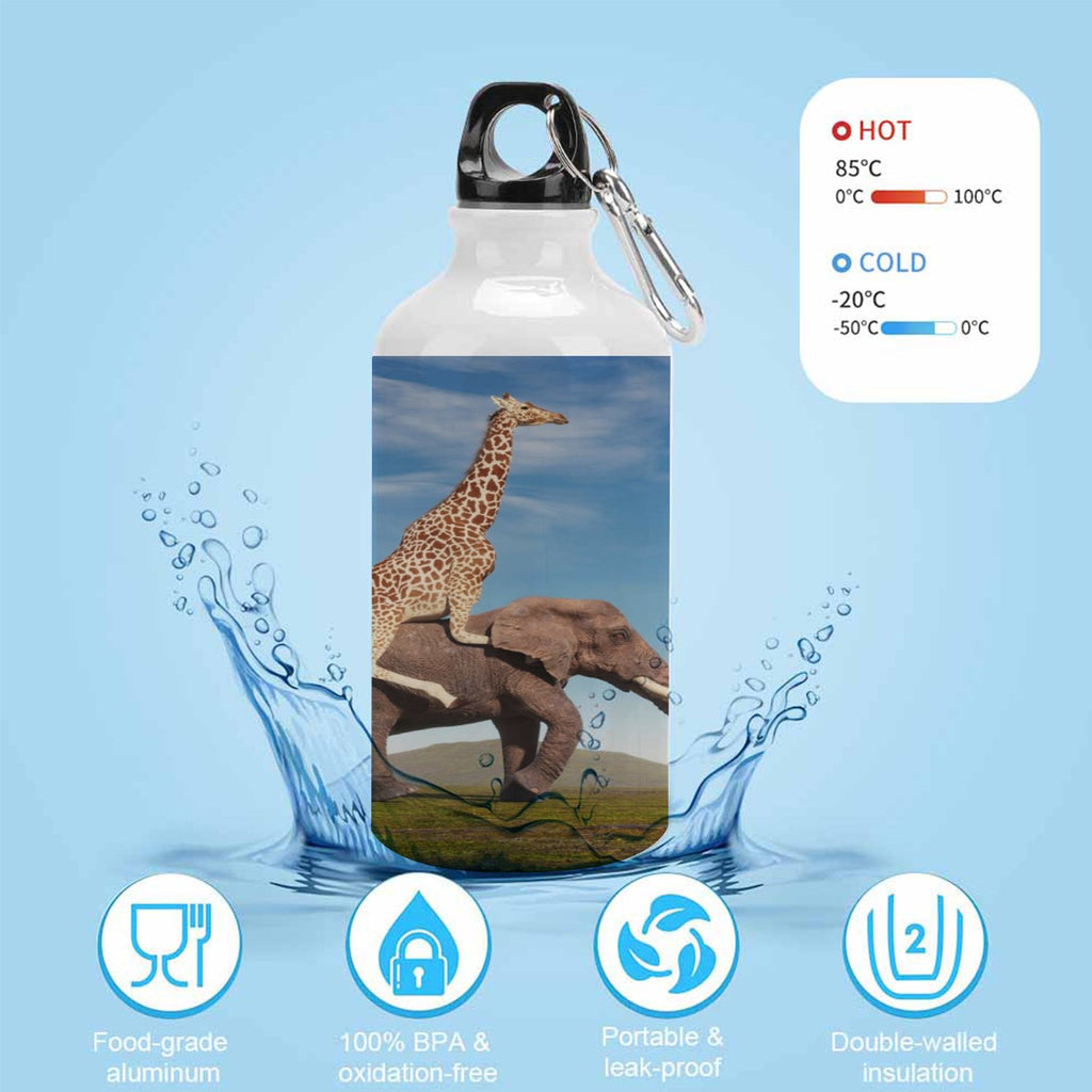 400ml Aluminum Sport Water Bottle with Twist Cap F176