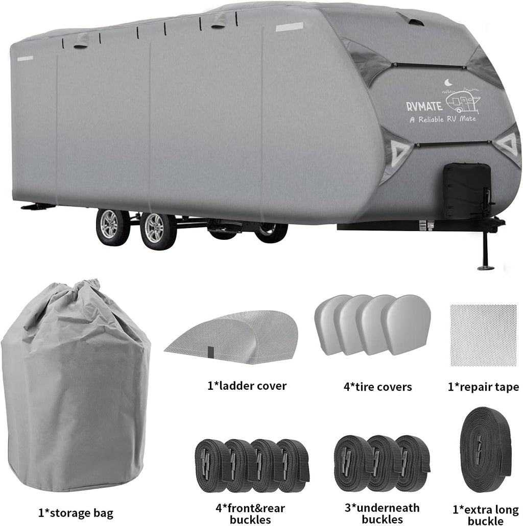 RV Cover for 24’-27’ with Air Vent Design P622