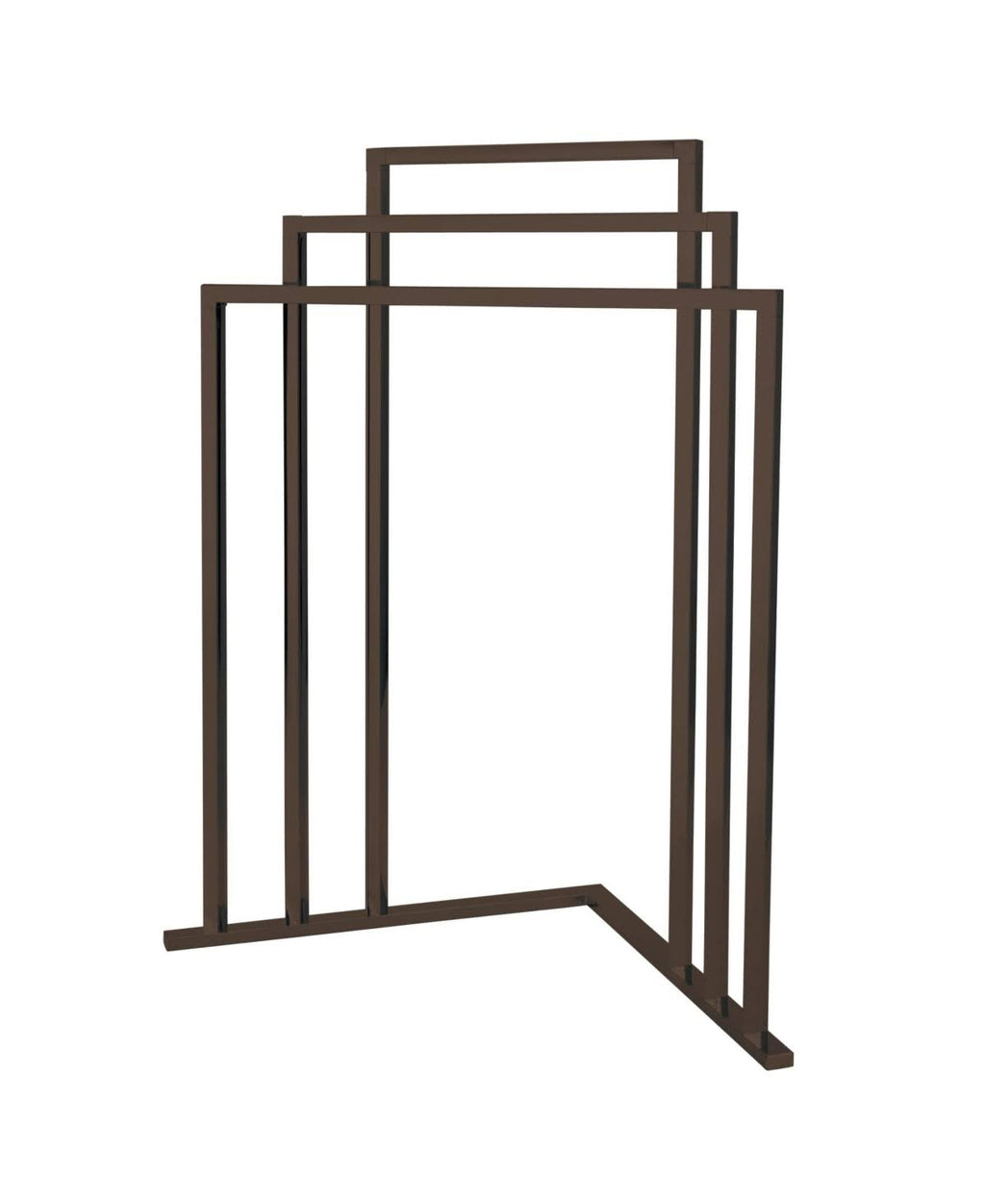 Polished Chrome 3-Tier Steel Corner Towel Rack G593092