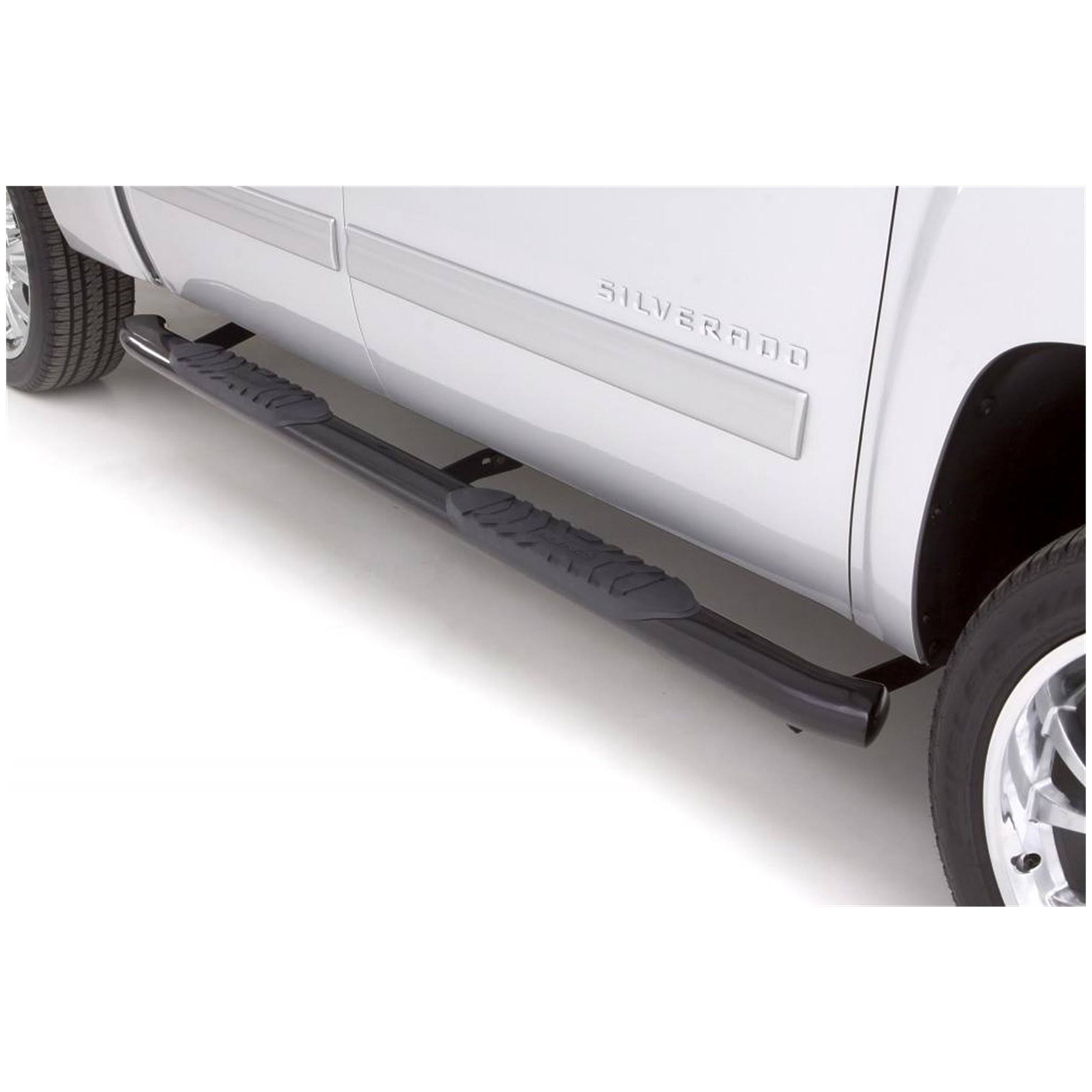 Black Oval Curved Nerf Bar U371