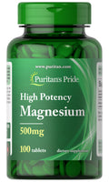 Magnesium Tablets 500mg 100 Ct I2721