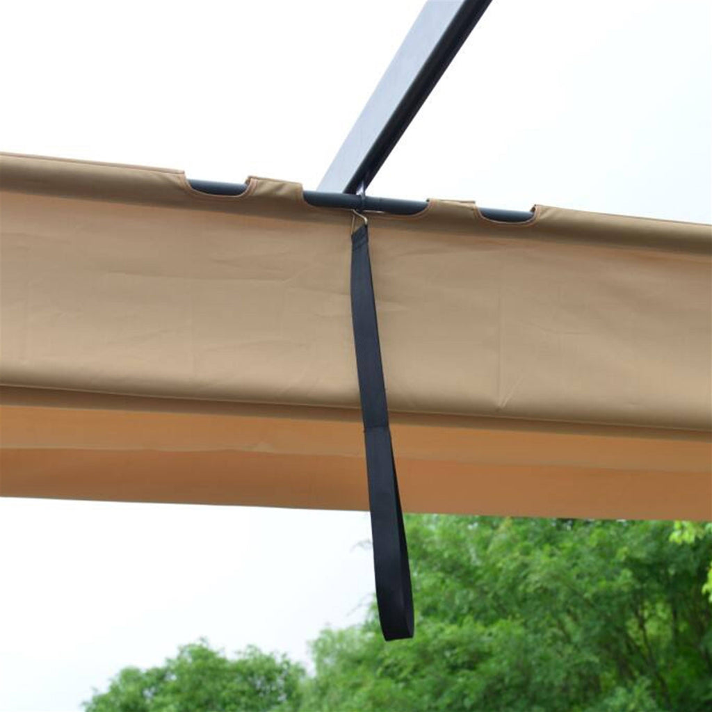 Sand 13 x 10 Feet Pergola Canopy Fabric Replacement J587557