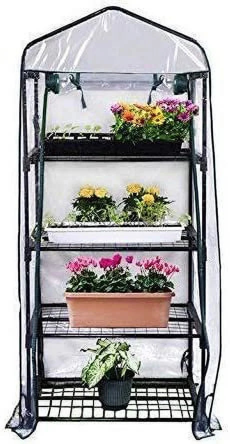 4-Tier Mini Greenhouse Pack of 2 O935