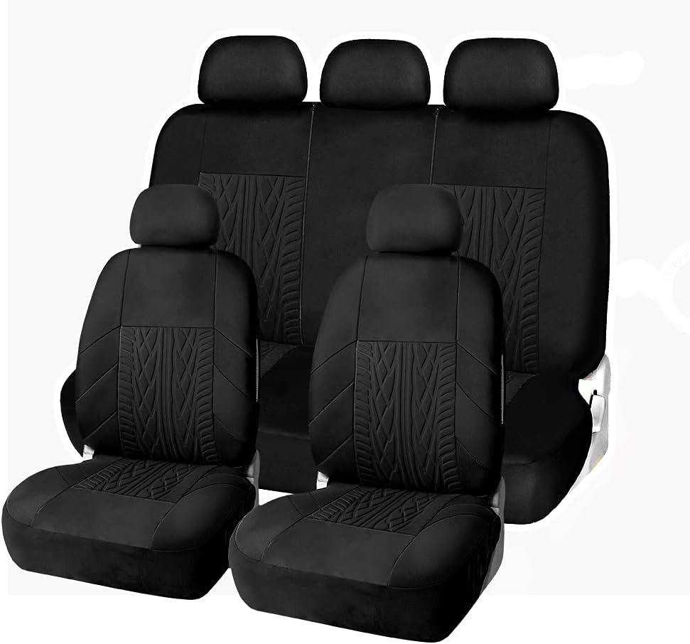 Grey Full Set Car Seat Covers A131