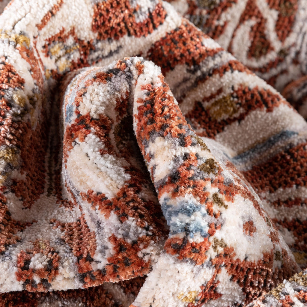 Rust Red Vintage Persian Runner Rug 3x10 M250