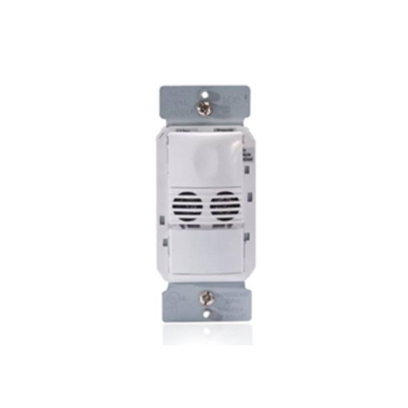 Dual Technology Low Voltage Wall Switch Sensor - 24V - Black E784