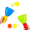 Baby Catch Ball Games with 2 Launcher Baskets and 4 Balls G33564