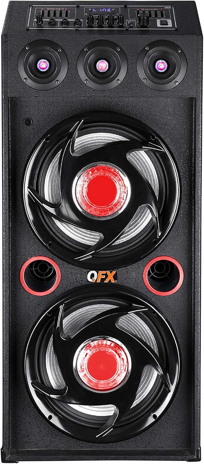Red Bluetooth Speaker with Built-in Amplifier N188204
