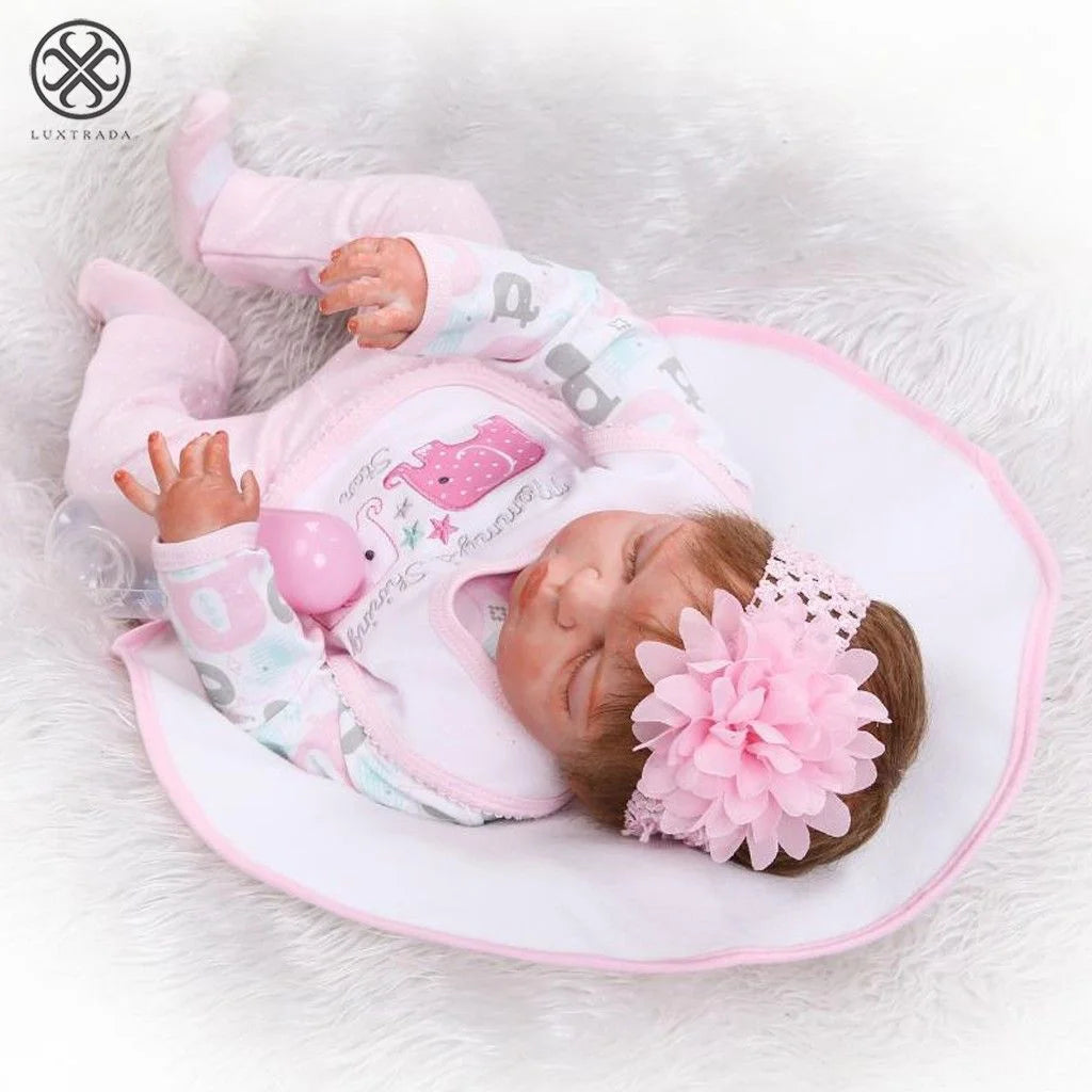 22" Full Body Silicone Reborn Baby Doll I54527