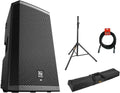 12 2-Way 1000W Bluetooth Powered Loudspeaker with Steel Speaker Stand, Stand Bag and XLR Cable N46190