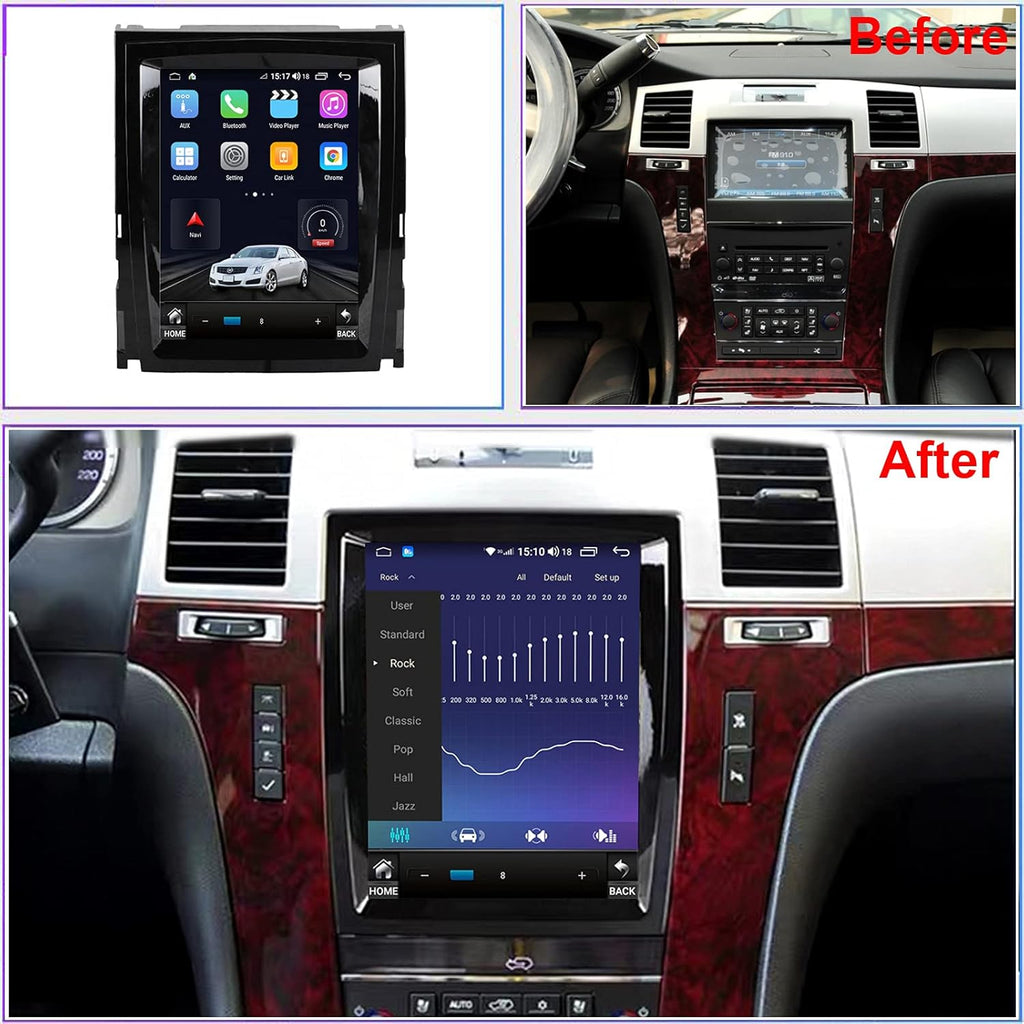 10.4inch Android 11 Touch Screen Stereo for Cadillac Escalade 2007-2014 D8063