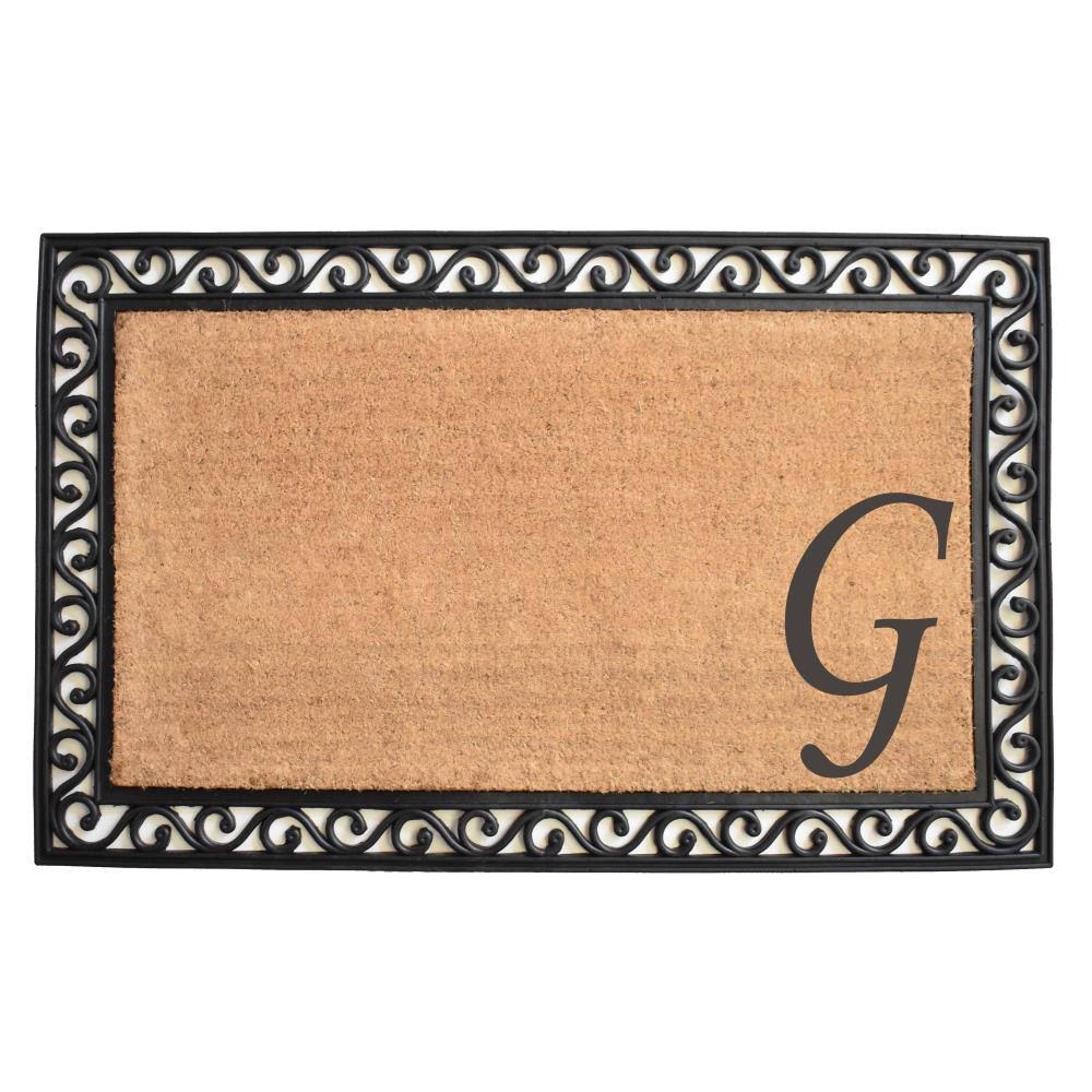 30 x 48 Monogram Doormat F38744