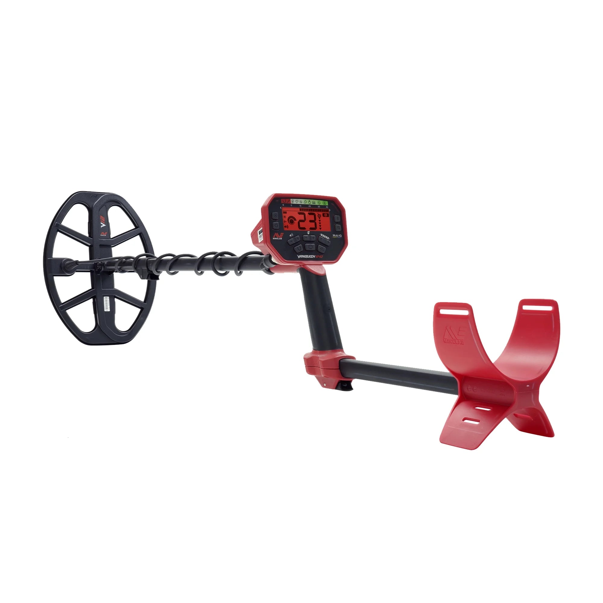 Waterproof Metal Detector with 12" x 9" Double-D Coil R771901