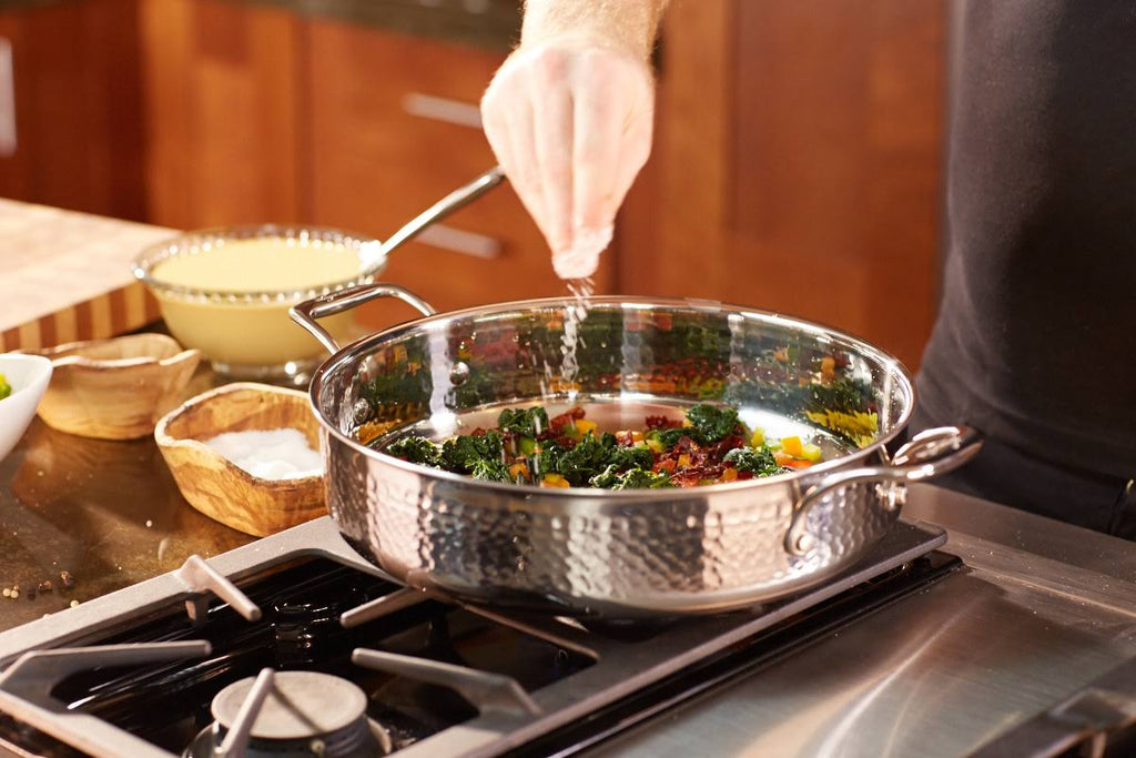 3 Quart Covered Stainless Steel Casserole K23680