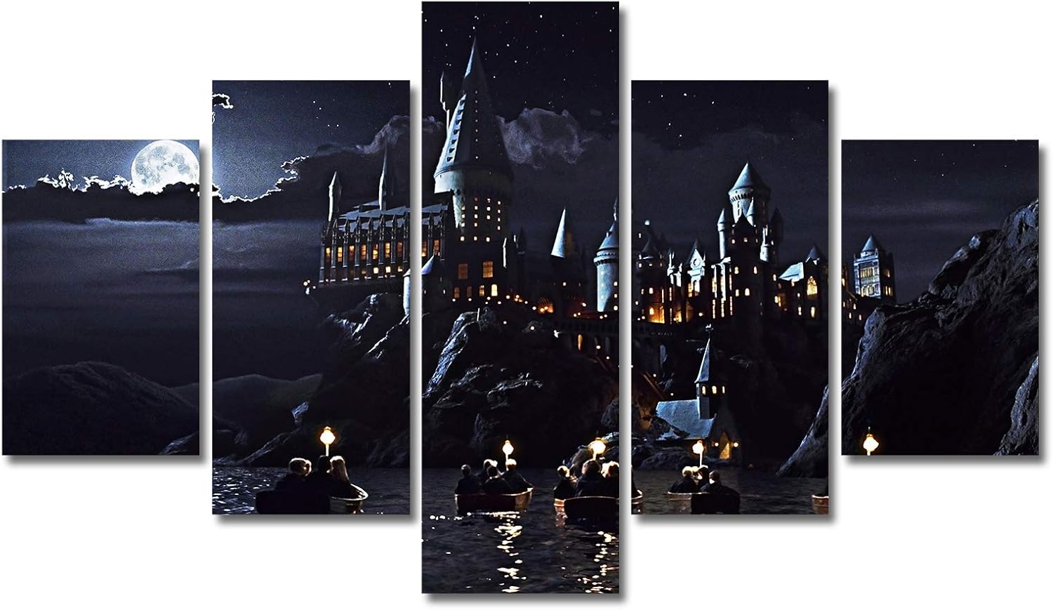 Star the Wars Wall Decor Canvas Art 5 Piece Movie Poster Painting Unframed Pack of 2 R807