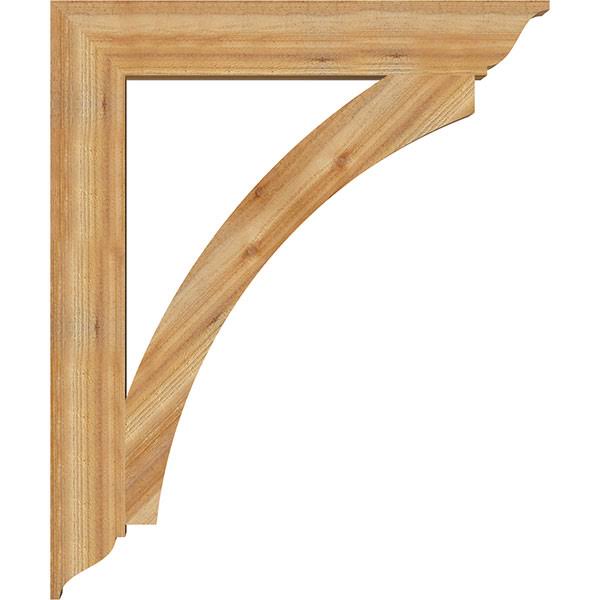 6x22W x 40x22D x 48x22H Western Red Cedar Bracket F4904