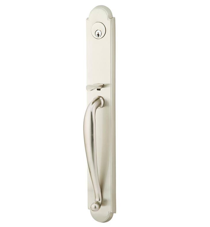 Satin Nickel Left Hand Dummy Tubular Handleset D16140