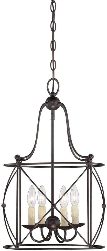 English Bronze 4-Light Foyer Q49997