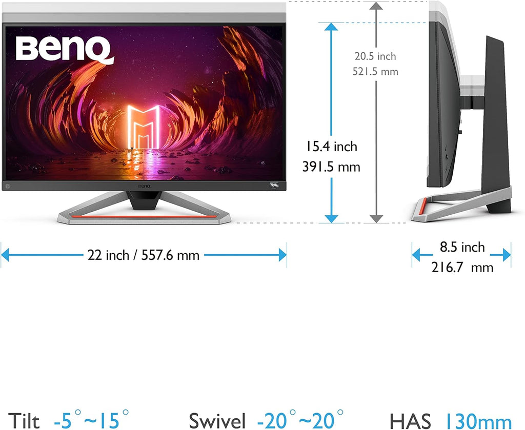 24.5 1080p IPS Gaming Monitor with 165Hz 1ms FreeSync Premium HDRi Dual 2.5W Speakers Height Adjustable Stand C647