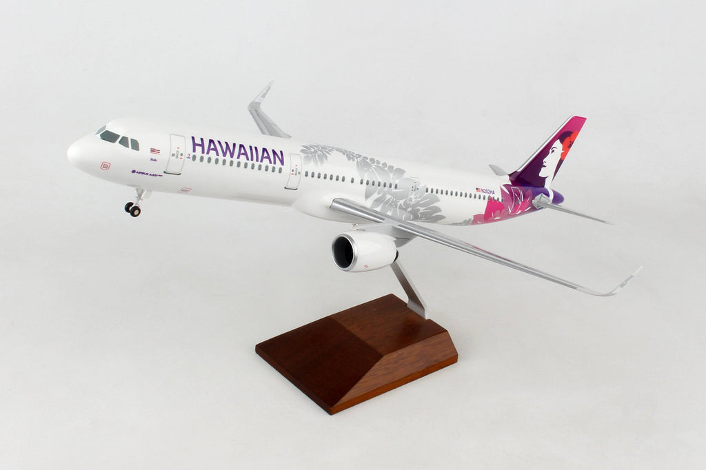 Hawaiian A321neo 1/100 with Wood Stand I692