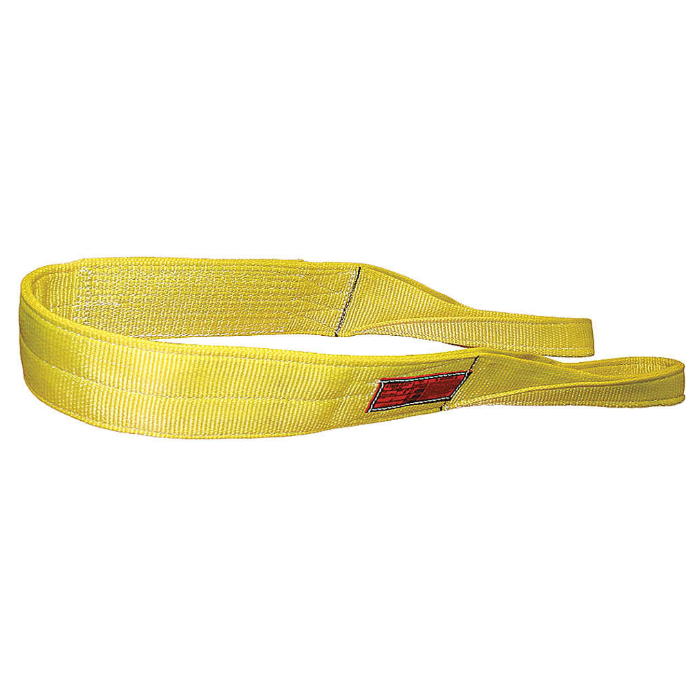Web Sling, Flat Eye & Eye, 17 Ft., 22,800 lb. X108