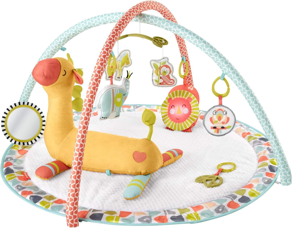 Infant Activity Gym with Playmat and Tummy Time Support Wedge D975741