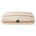 Red Grain Sack Dog Bed B763