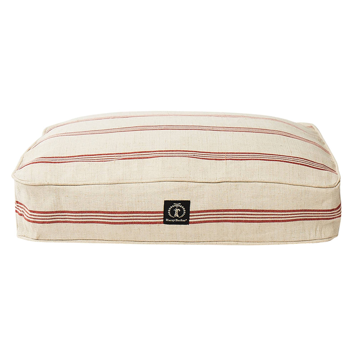 Red Grain Sack Dog Bed B763
